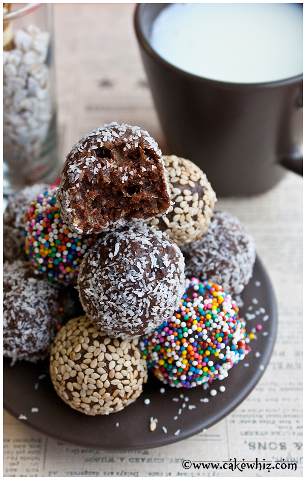 Chocolate Date Balls (Energy Balls) CakeWhiz