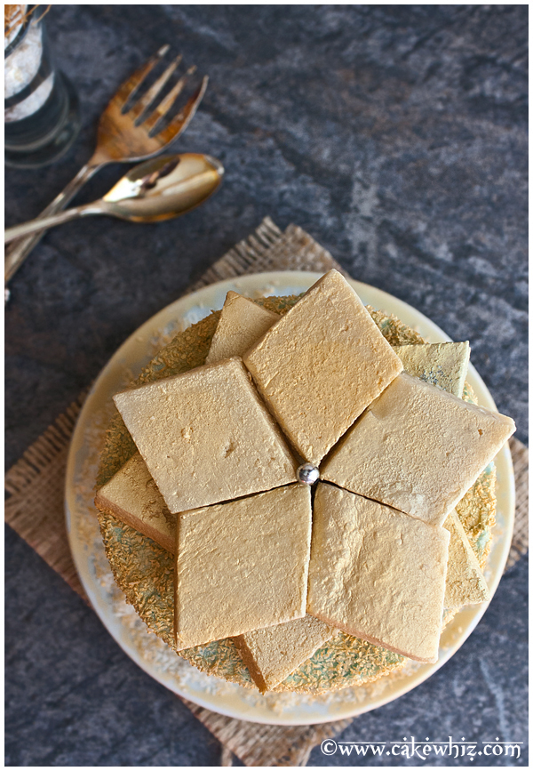 How to Make a Gold Halva Cake CakeWhiz